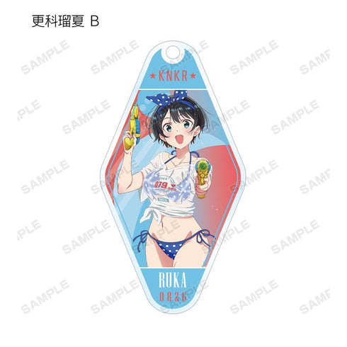 『彼女、お借りします』描き下ろしイラスト ビーチデートver. トレーディングアクリルキーホルダー(単位/BOX)【202508再販】